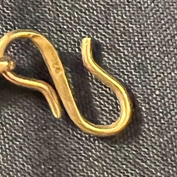 Sterling and semiprecious Nepalese necklace, handmade - Picture 6 of 7